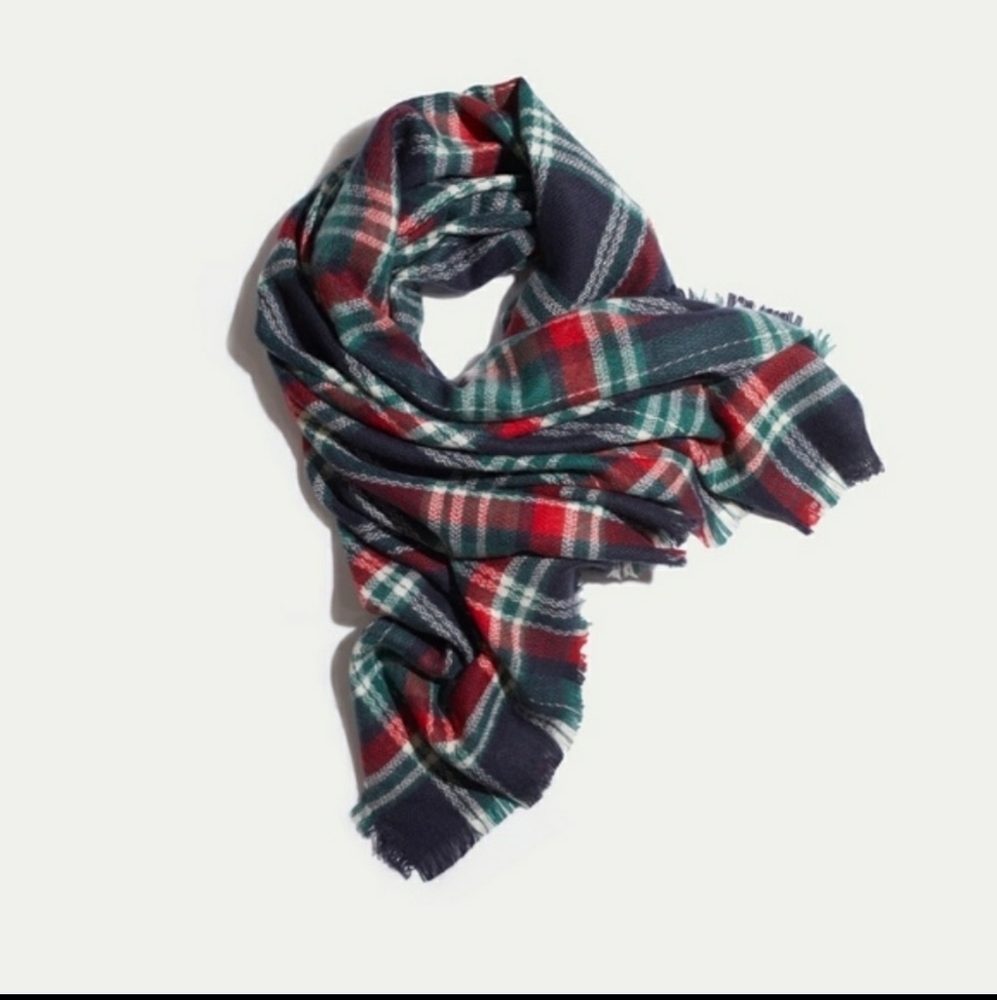 Marine Layer Love Plaid Actually Scarf